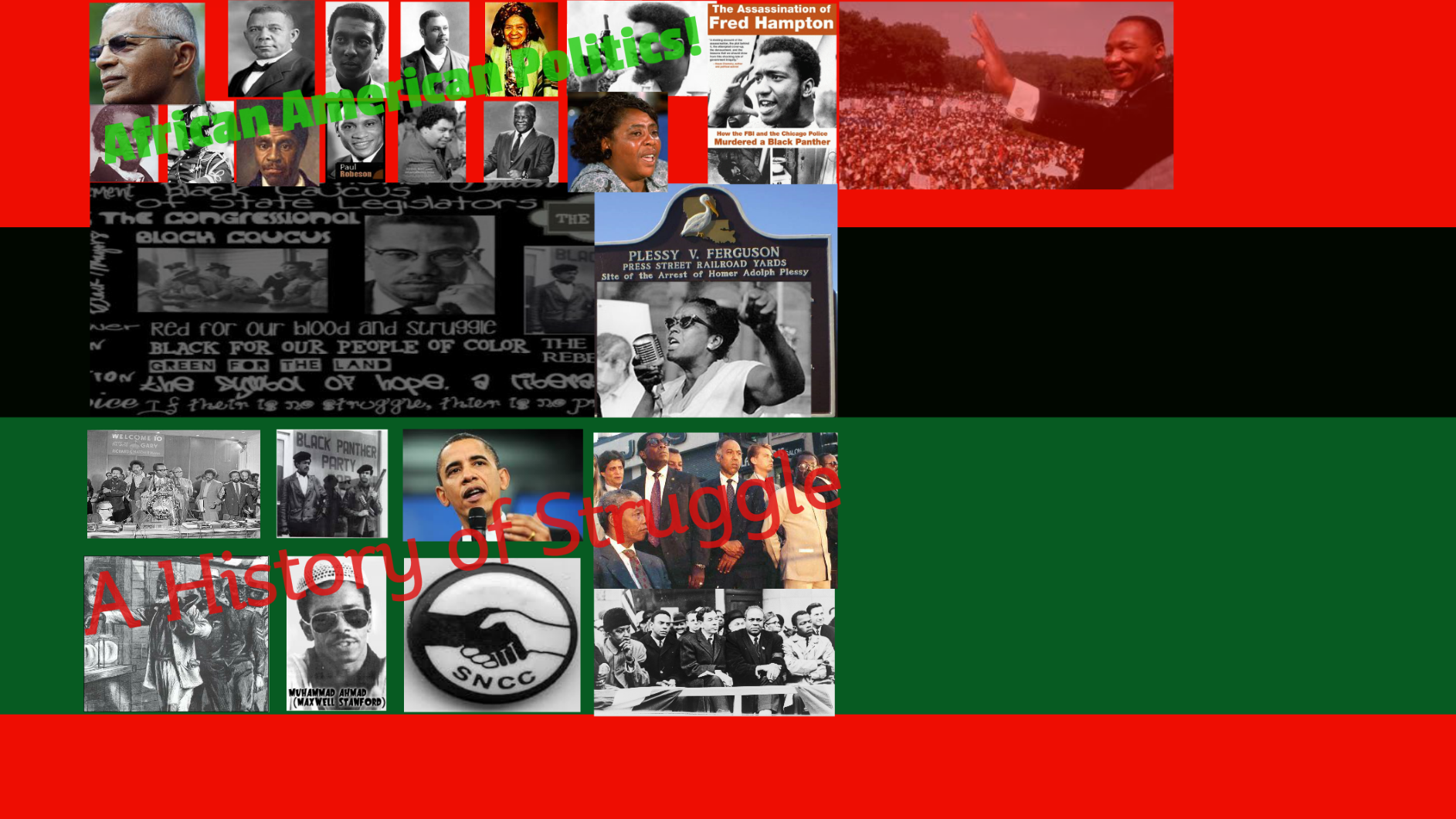 Editor&’s Statement – African American Politics – A History of Struggle