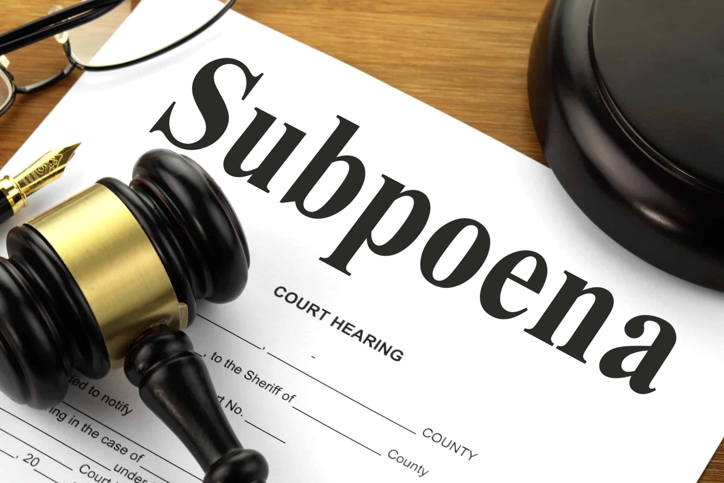 Secret Grand Jury Subpoena