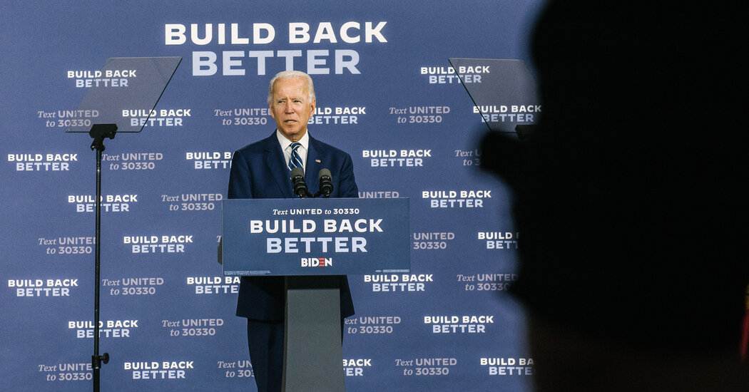 Biden Unveils Economic Plan Focused on Racial Equity