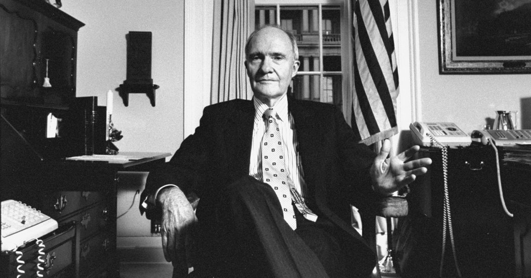 Brent Scowcroft, a Force on Foreign Policy for 40 Years, Dies at 95