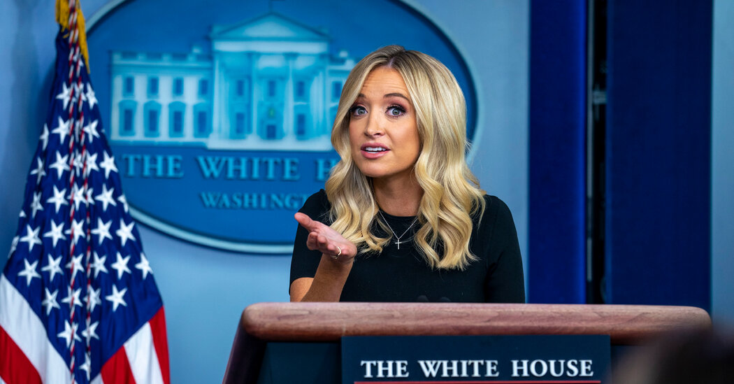 Kayleigh McEnany Heckles the Press. Is That All?