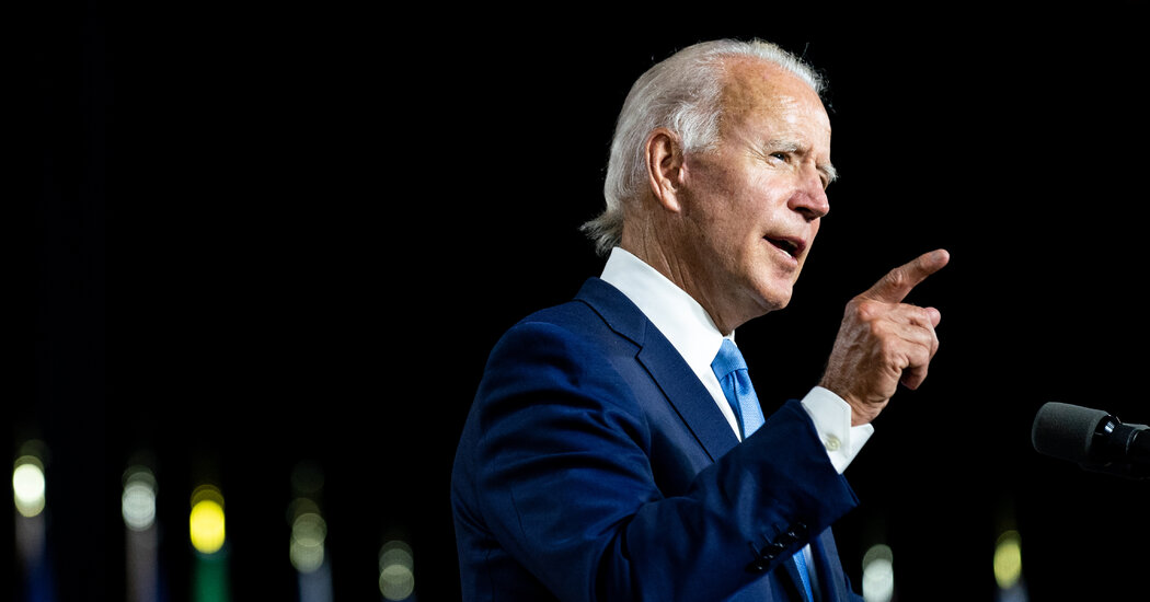 Democrats Nominate Biden for President, Delivering Long-Sought Prize