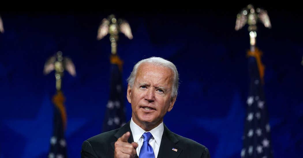 Closing Night at the D.N.C.: Joe Biden Accepts Democratic Nomination