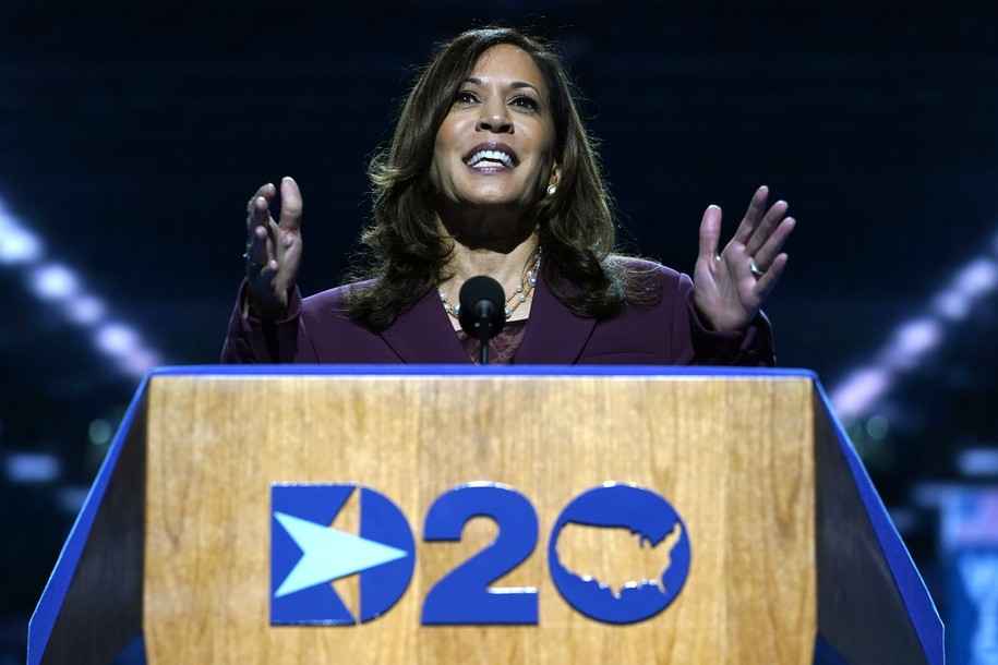 Kamala Harris makes history as her vice presidential nomination is made official