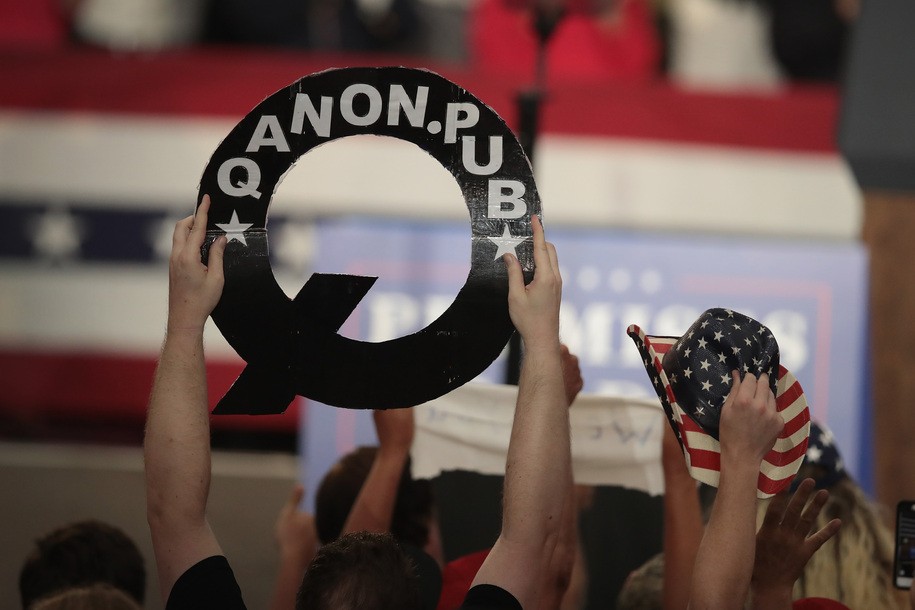 Facebook Removes 790 QAnon Groups to Fight Conspiracy Theory