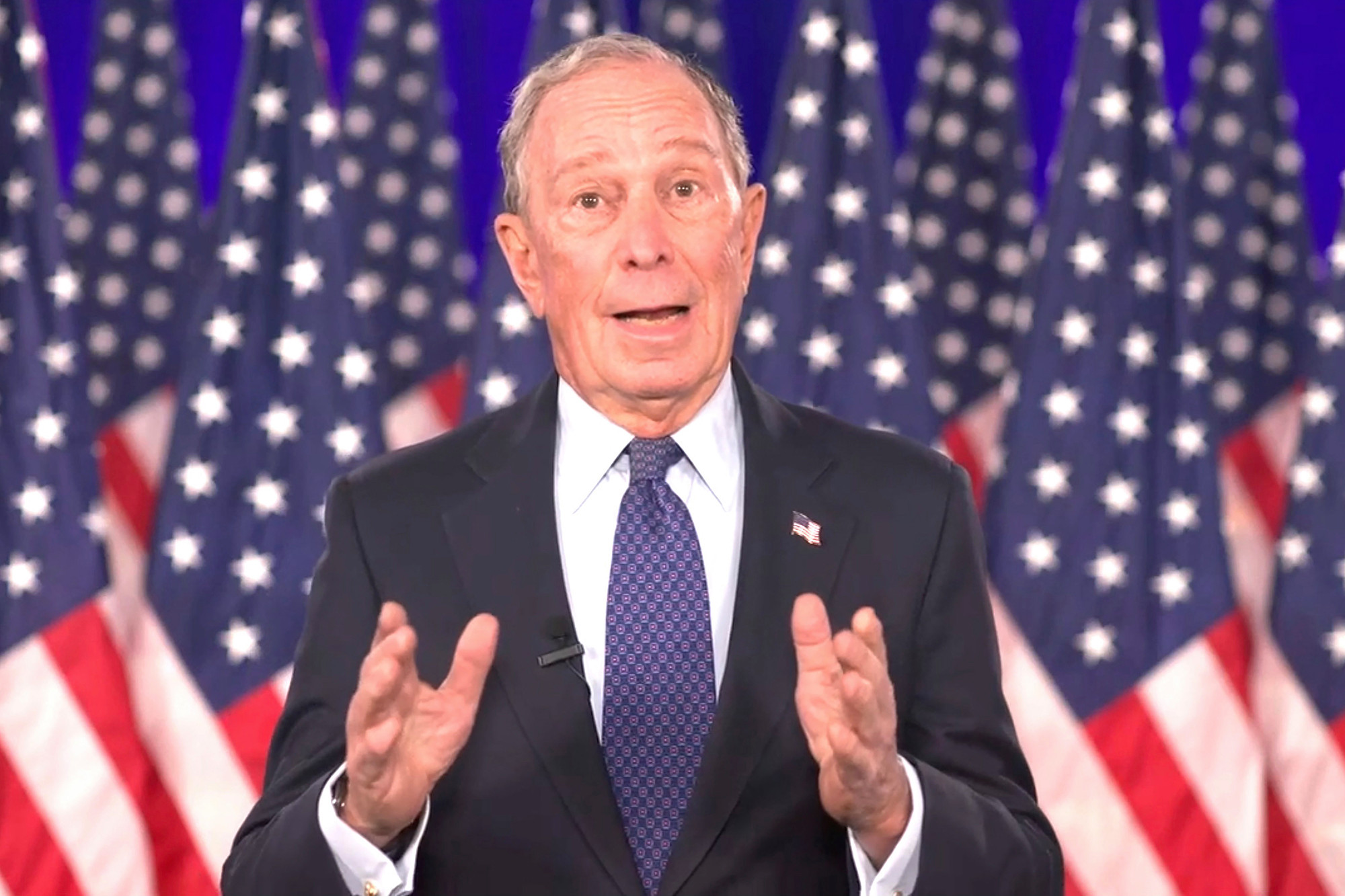 Michael Bloomberg tells America to 'fire' Trump in convention speech