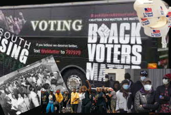 Huge Black Voter Turnout Historical Threat to Whites