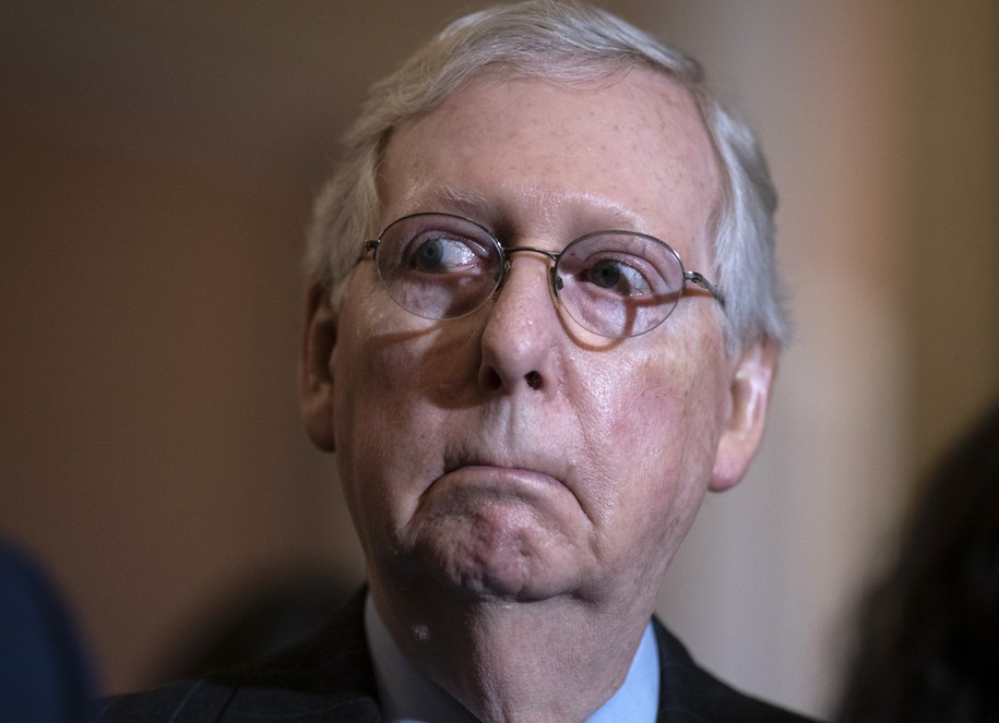 Puff piece on Barr shows once again what an amoral, power-hungry snake Mitch McConnell is