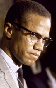 Malcolm X political philosophy revolutionary leader speaking