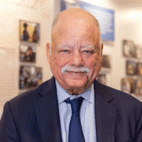 Portrait of David R. Jones, civic leader and sponsor of Countdown 88.