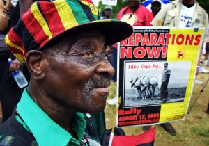 Reparations for slavery.