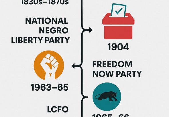 Efforts to build Black Political Parties and Black Political Power