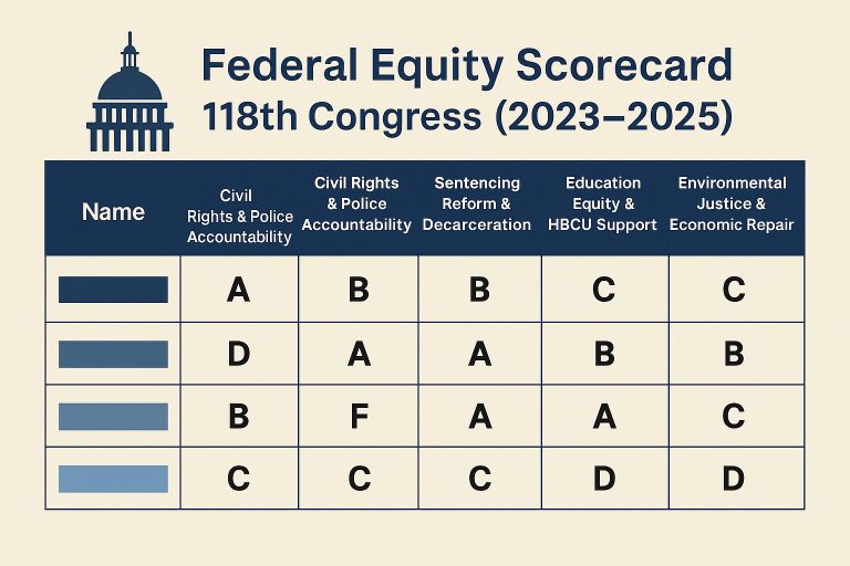 Federal Equity Scorecard