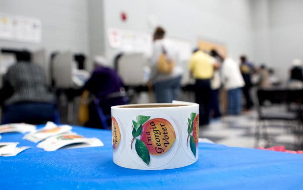 Voters last year in Atlanta.