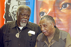 Reverend James Orange and Reverend Joe Lowery of SCLC