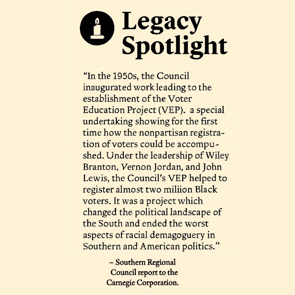 Voter Education Project of the Southern Regional Council