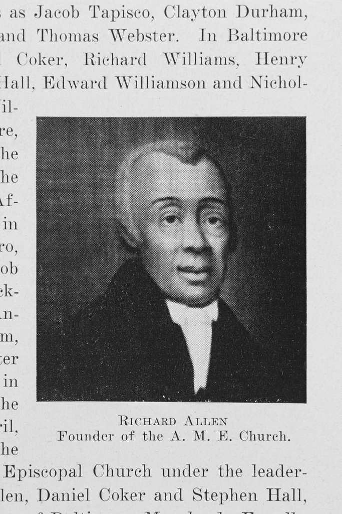 Richard Allen founder of AME Church