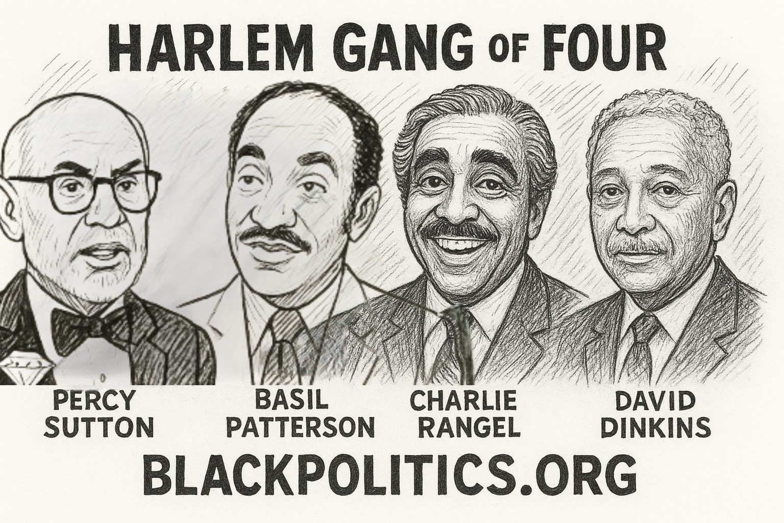 Harlem Gang of Four Sutton Patterson Rangel Dinkins