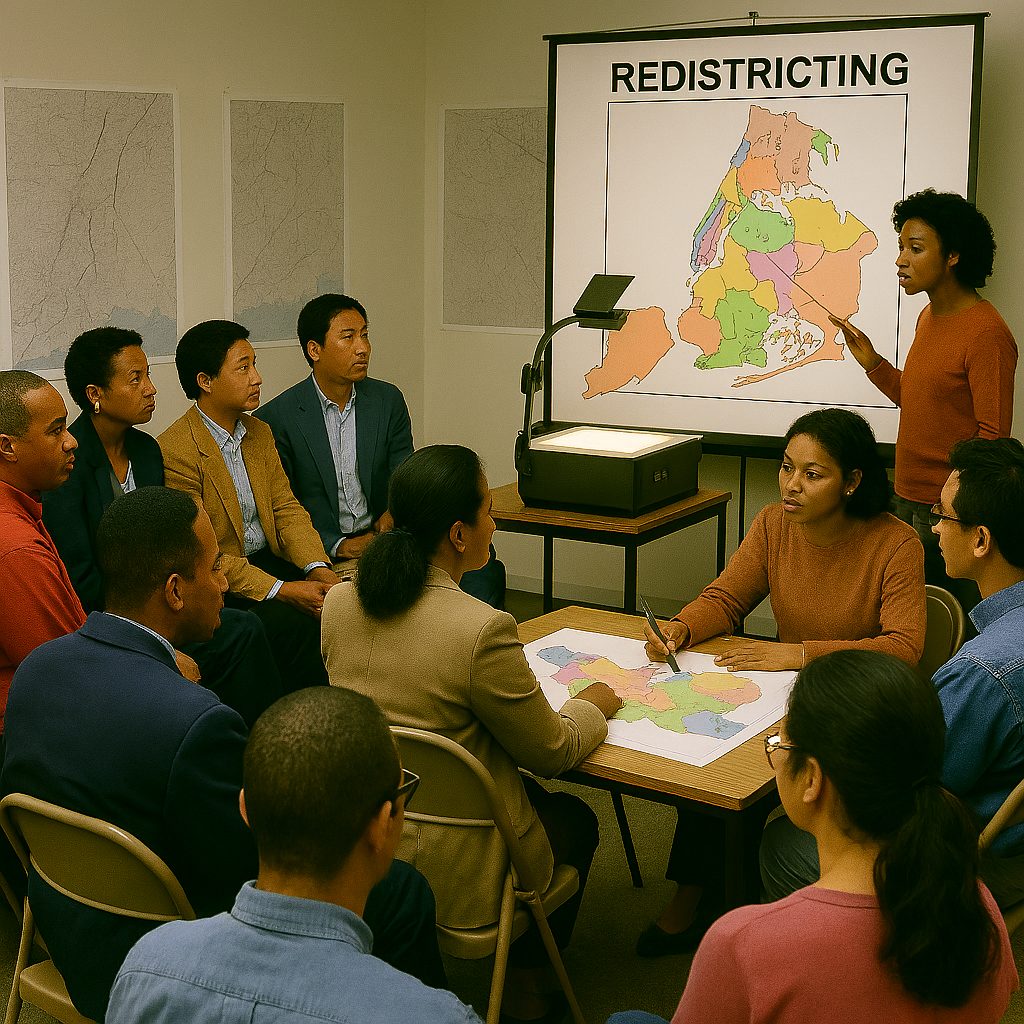 Remapping NYC 1991 - CSS Community organizing meeting